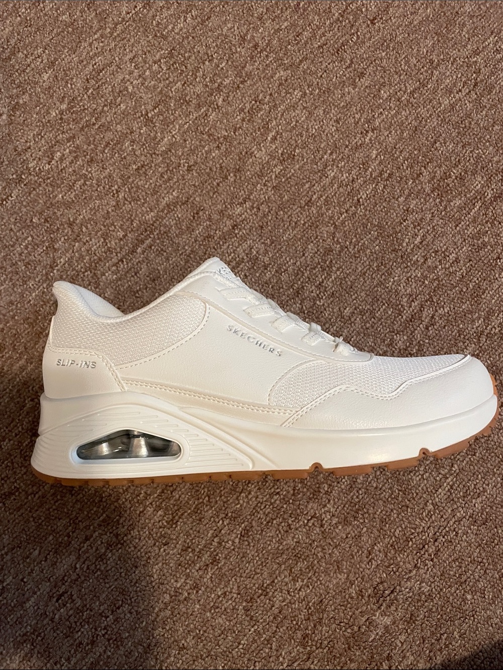 Skechers women’s All-White Casual Slip-in Sneakers size 9 - Picture 2 of 7